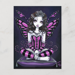 Carte postale "Khristyn" Rose Princess Fairy Art