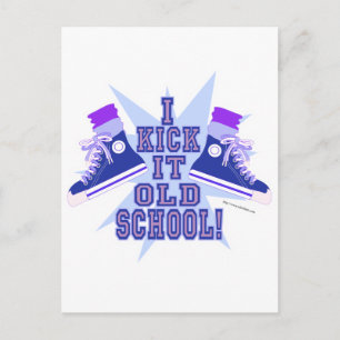 Carte Postale Kick it Old School
