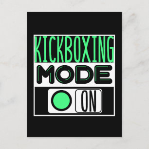 Carte Postale Kickboxing