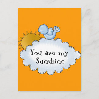 Carte Postale Kid's Bird Sun Tu es mon soleil