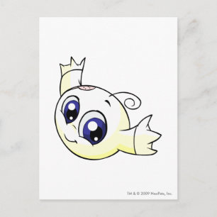 Carte Postale Kiko White