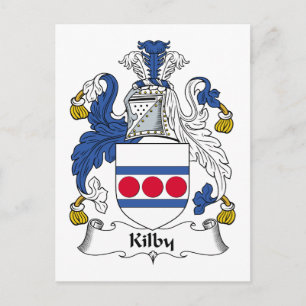 Carte Postale Kilby Family Crest