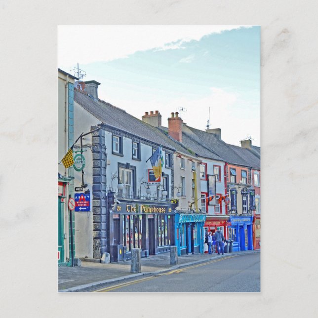 Carte Postale Kilkenny Street Tom Wurl (Devant)