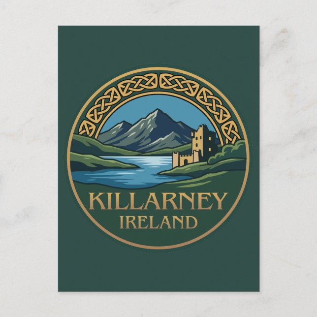 Carte Postale Killarney Ireland (Devant)