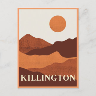 Carte Postale Killington, paysage des monts Vermont