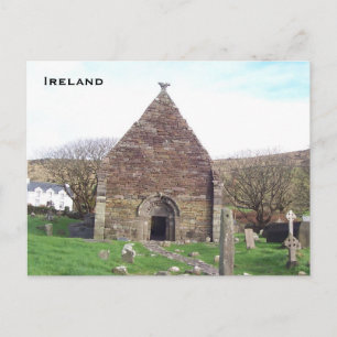 Carte Postale Kilmalkedar Church, Dingle, Kerry, Irlande