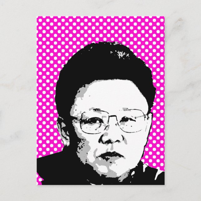 Carte Postale Kim Jong Il (Devant)