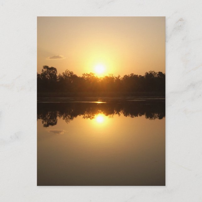 Carte postale Kimberley Sunset (Devant)