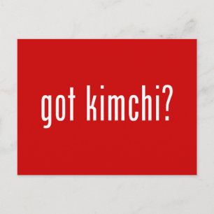 Carte Postale Kimchi ?