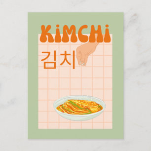 Carte Postale kimchi mignon