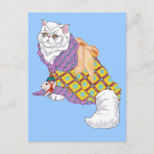 Carte Postale Kimono Kitty et l'empereur Chu-ii
