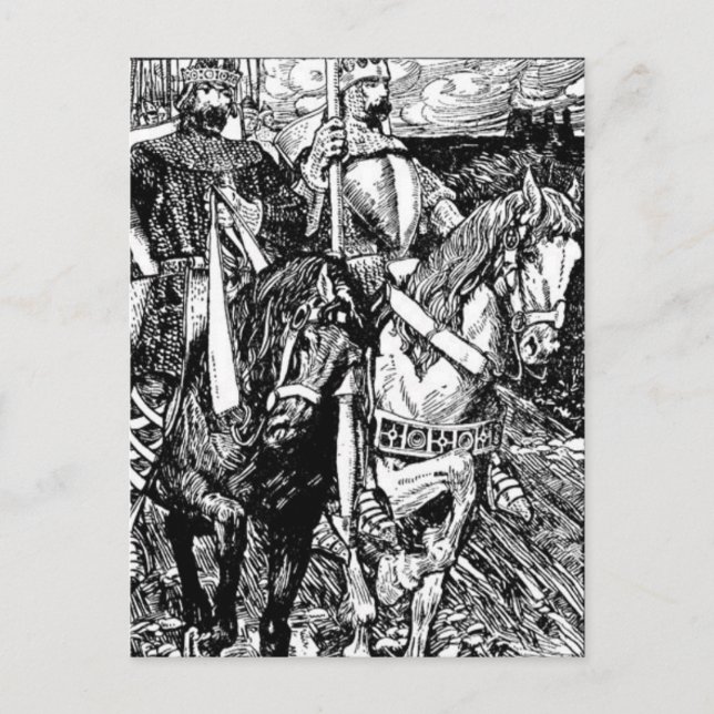 Carte postale King Arthur (Devant)