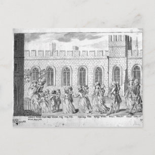 Carte Postale King George III et Queen Charlotte