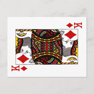 Carte Postale King of Diamonds