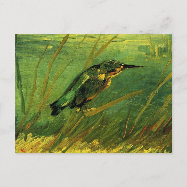 Carte Postale Kingfisher par Vincent van Gogh (Devant)