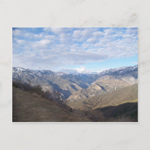 Carte Postale Kings Canyon Vue sur