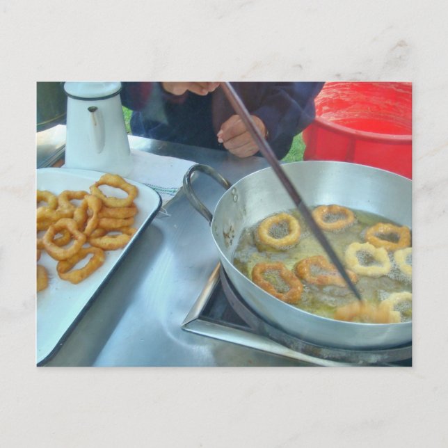 Carte Postale Kiosque Picarone dans le parc - Lima, Pérou (Devant)