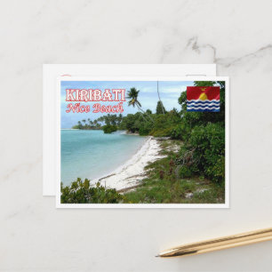 Carte Postale Kiribati - Plage de Nice -