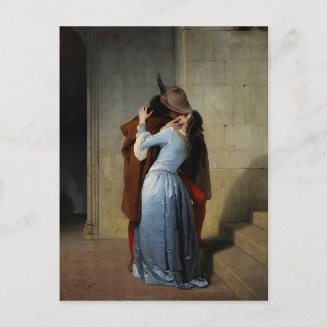Carte postale Kiss / Il Bacio (Devant)