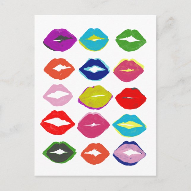 Carte Postale Kiss Kiss (Devant)