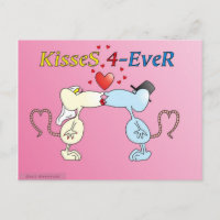 Carte postale "KisseS 4-Ever rats"