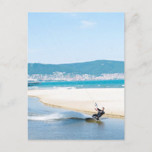 Carte Postale Kitesurfer
