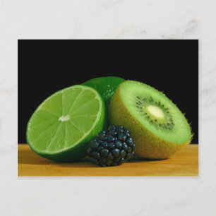 Carte Postale Kiwi and lime