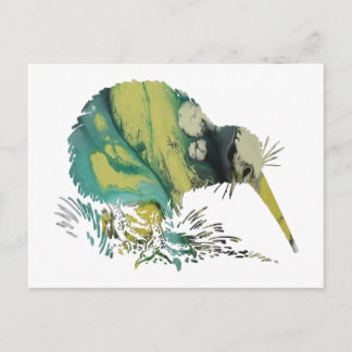 Carte Postale Kiwi Bird