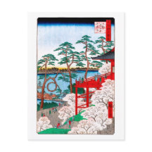 Kiyomizu Hall, Shinobazu Pond Hiroshige Fine Art