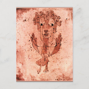 Carte Postale Klee - Angelus Novus (Nouvel Ange)