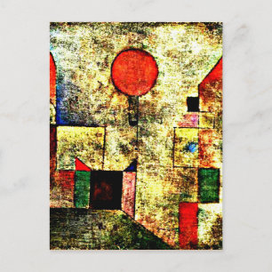 Carte Postale Klee - Balloon rouge