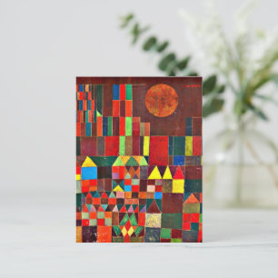 Carte Postale Klee - Château et Soleil