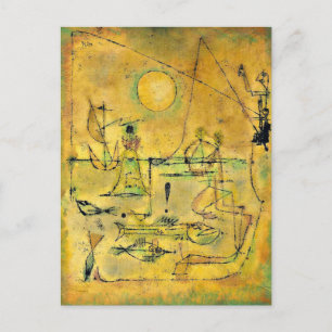 Carte Postale Klee - Ils sont en train de mordre