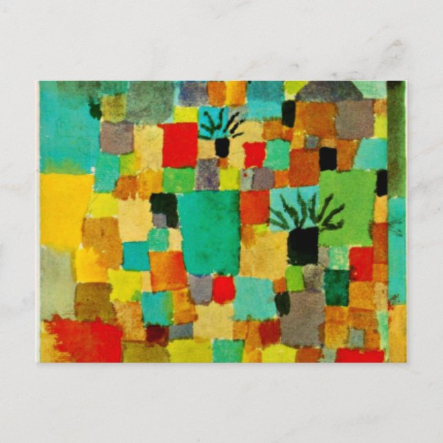 Carte Postale Klee - Jardins Tunisiens du Sud (Devant)