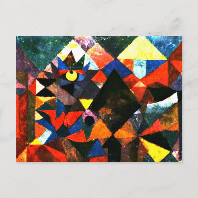 Carte Postale Klee - La Lumière et tant d'autres (Devant)