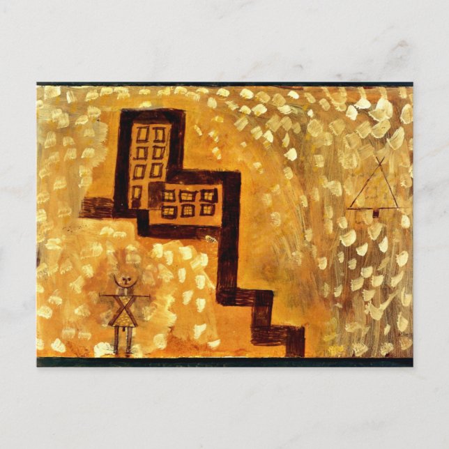 Carte Postale Klee - La Maison des Hauts (Devant)