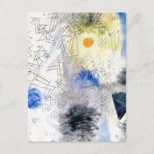 Carte Postale Klee - Les cibles dans le brouillard