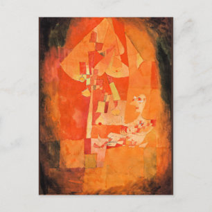 Carte Postale Klee - L'homme sous le poirier