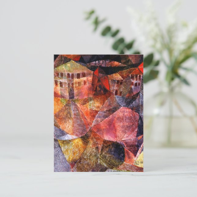 Carte Postale Klee - L'hôtel (Debout devant)