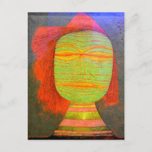 Carte Postale Klee - Masque d'acteur