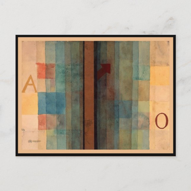 Carte Postale Klee - Ouverture (Devant)