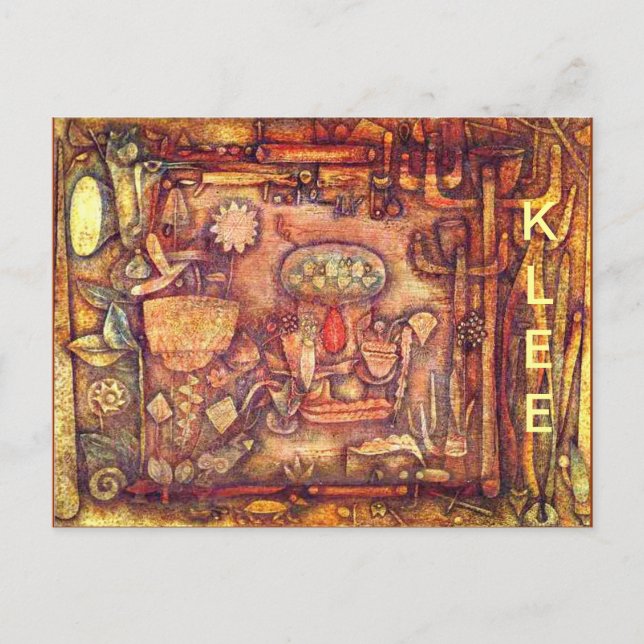 Carte Postale Klee - Théâtre Botanique (Devant)