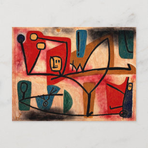 Carte Postale Klee - Ubermut Exubérance,