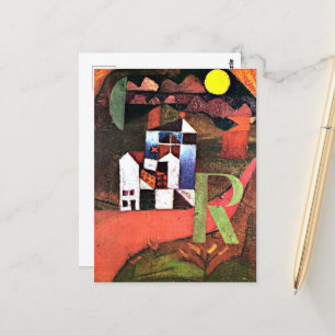 Carte Postale Klee - Ville de R