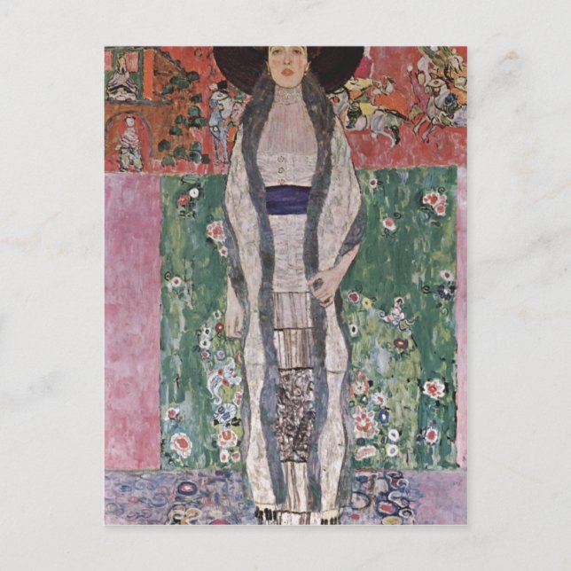 Carte Postale Klimt, Gustav Portr?t de l'Adele Bloch-Bauer 1912 (Devant)