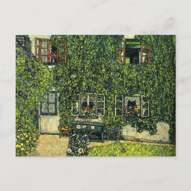 Carte Postale Klimt - La Maison de Guardaboschi (Devant)
