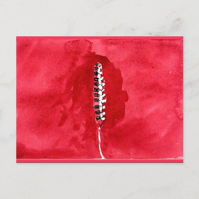 Carte Postale Klint - Sur l'observation des fleurs et des arbres (Devant)