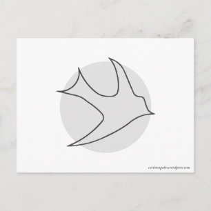 Carte postale Knightingales (Gris)