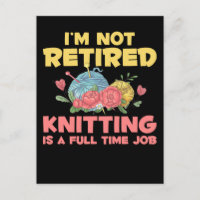 Knitter Crochet de retraite Louveur de fils retrai