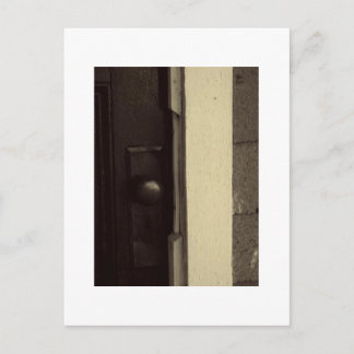 Carte Postale Knob à Sepia